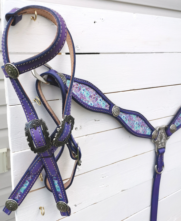 Handmade, high-end leather western tack