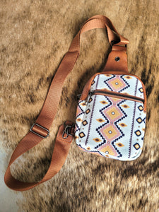 Aztec crossbody / sling bag (4 color options)