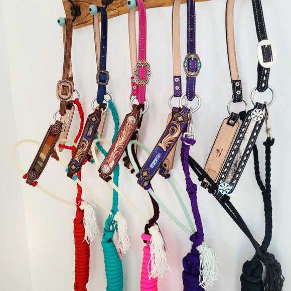 Custom hybrid halter