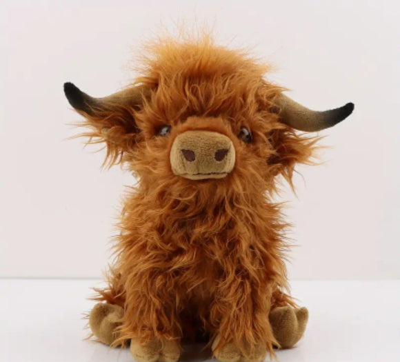 Highland cow plush