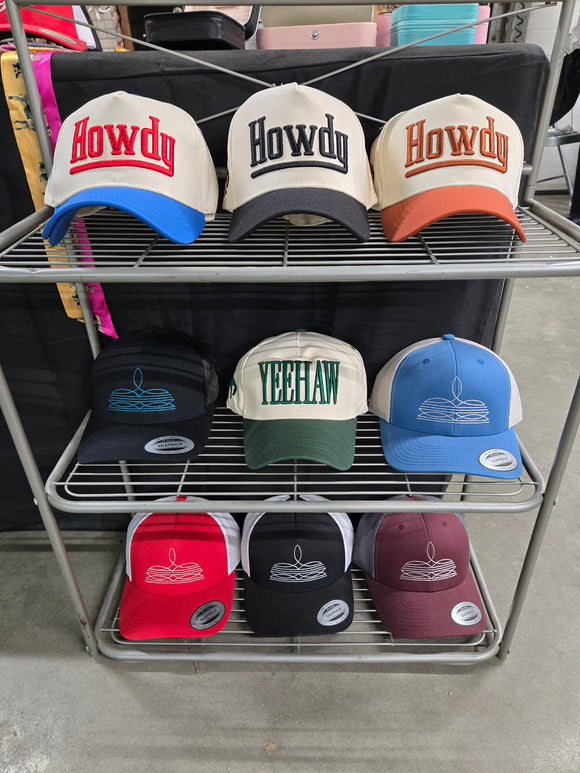 Howdy / Yeehaw hats