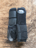 Elite sport boots - black glitter