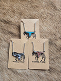 Longhorn necklace