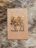 Bow stud earrings