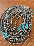 Navajo pearl necklaces -faux