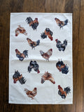 Tea towels featuring art of Renee Gould