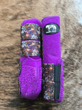 Elite sport boots - purple dragons