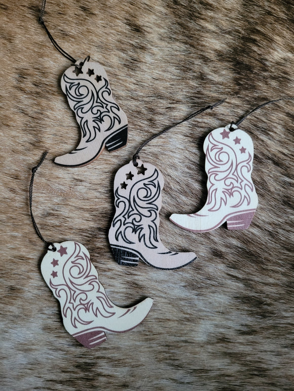 Cowboy boot ornament