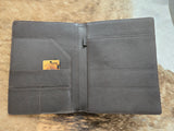 Tooled leather file cover