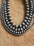 Navajo pearl necklaces -faux
