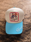 Howdy sunrise snapback hat