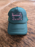 Howdy Darlin snapback hat