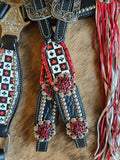 Leather tack set - gambler
