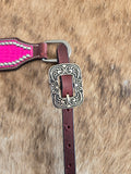 PRE-ORDER - Pink cheetah tack set