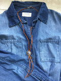 Bolo concho necklace